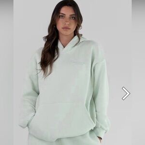 New in bag COMFRT oversized unisex hoodie Mint Medium